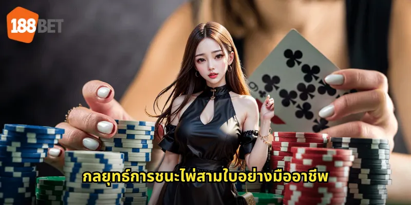 กลยุทธ์การชนะไพ่สามใบอย่างมืออาชีพ