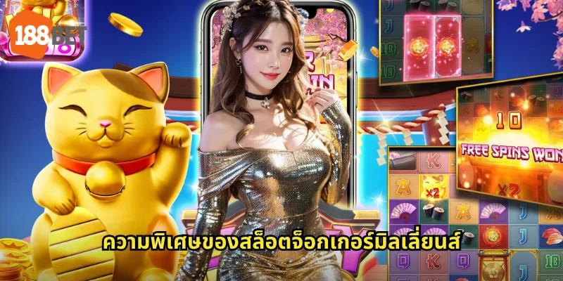 ความพิเศษของสล็อตจ็อกเกอร์มิลเลี่ยนส์